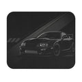 Black Sports Car Mouse Pad – Racing Supra Silhouette Desk Pad